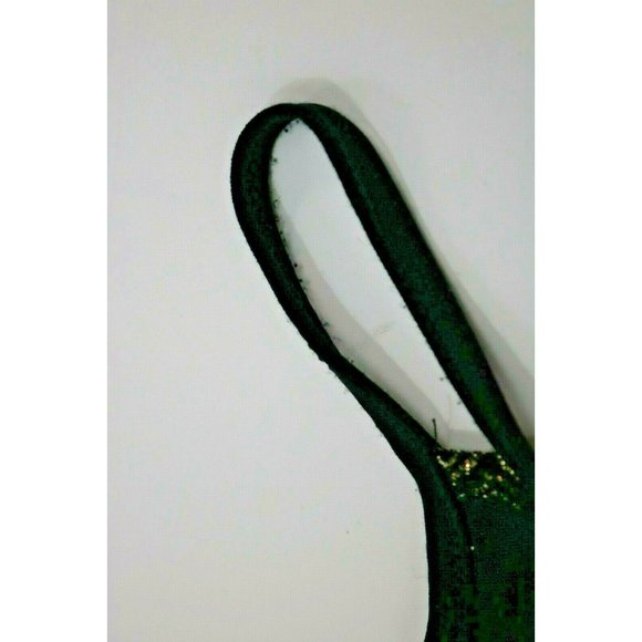 Jump Womens Dress Juniors Black Gold Glitter Party - Picture 10 of 12